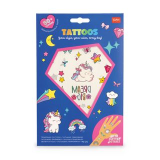 Legami - Temporary Tattoos - Unicorn (Ships as PK 12 - TTAKIT1)