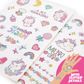 Legami - Temporary Tattoos - Unicorn (Ships as PK 12 - TTAKIT1)
