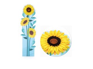 Origamo - Bookmark - Filigrana - Sunflowers