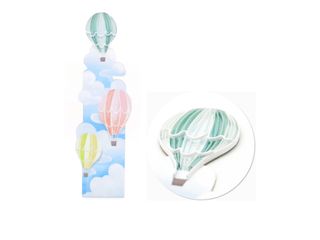 Origamo - Bookmark - Filigrana - Hot Air Balloons