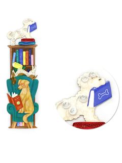 Origamo - Bookmark - Filigrana - Dogs