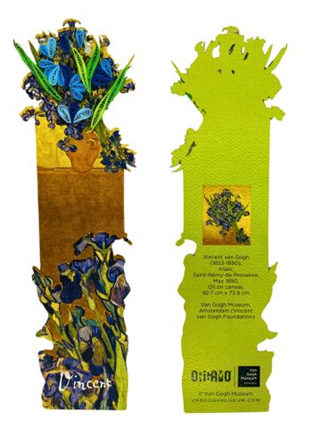 Origamo - Bookmark - The Artists Collection - Van Gogh - Irises