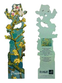 Origamo - Bookmark - The Artists Collection - Van Gogh  - Almond Blossom