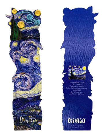 Origamo - Bookmark - The Artists Collection - Van Gogh - Starry Night