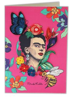 Origamo - Quilling Greeting Card - Frida Kahlo Collection - Nature
