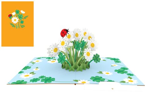 Origamo - Pop Up Greeting Card - Kirigami Collection - Good Luck