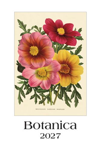 Istituto Fotocromo Italiano - 2027 Art Calendar - Large Size 35 x 50 cm - Botanica