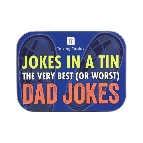 Talking Tables - Dad Jokes In A Tin (Ships in CDU of 10)