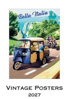 Istituto Fotocromo Italiano - 2027 Art Calendar - Large Size 35 x 50 cm - Vintage Posters
