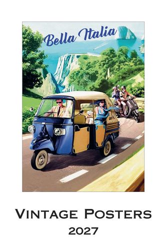 Istituto Fotocromo Italiano - 2027 Art Calendar - Large Size 35 x 50 cm - Vintage Posters