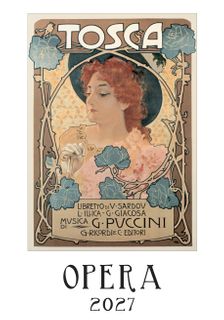 Istituto Fotocromo Italiano - 2027 Art Calendar - Medium Size 24 x 34 cm - Opera