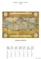 Istituto Fotocromo Italiano - 2027 Art Calendar - Medium Size 24 x 34 cm - Antiche Mappe