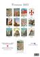 Istituto Fotocromo Italiano - 2027 Art Calendar - Medium Size 24 x 34 cm - Firenze