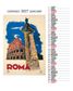 Istituto Fotocromo Italiano - 2027 Easel/Desk Calendar - Size 13.5 x 17 cm - Roma