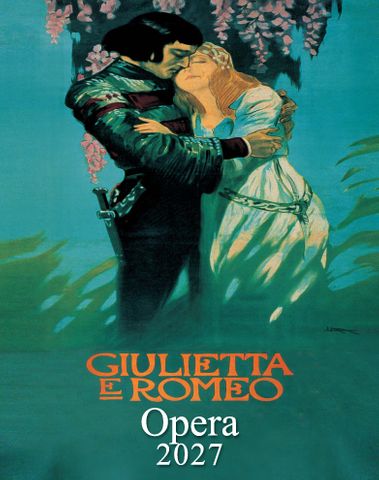 Istituto Fotocromo Italiano - 2027 Easel/Desk Calendar - Size 13.5 x 17 cm - Opera