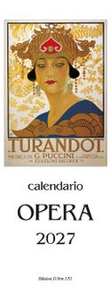 Istituto Fotocromo Italiano - 2027 Slim Calendar - Size 13.5 x 34 cm - Opera