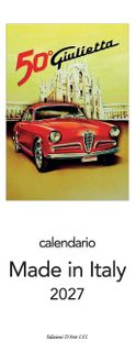 Istituto Fotocromo Italiano - 2027 Slim Calendar - Size 13.5 x 34 cm - Made in Italy