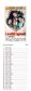 Istituto Fotocromo Italiano - 2027 Slim Calendar - Size 13.5 x 34 cm - Cinema Italiano