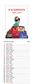 Istituto Fotocromo Italiano - 2027 Slim Calendar - Size 13.5 x 34 cm - Milano