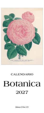 Istituto Fotocromo Italiano - 2027 Slim Calendar - Size 13.5 x 34 cm - Botanica