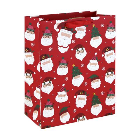 Eurowrap - Funky Santa - Large Gift Bag