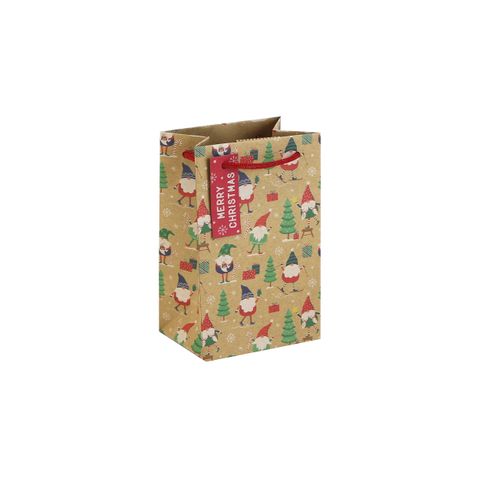 Eurowrap - Gonk Brown Kraft - Perfume Gift Bag