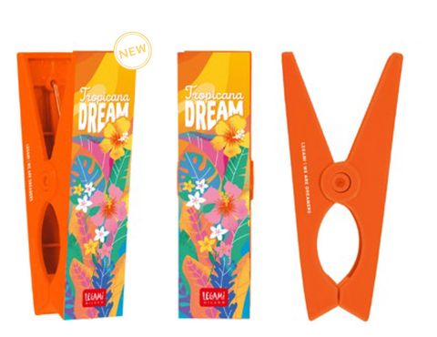 Legami - Set of 2 Beach Towel Clips - Tropicana Dream