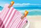 Legami - Set of 2 Beach Towel Clips - Tropicana Dream
