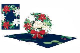 Origamo - Pop Up Christmas Card - Kirigami Collection - Garland