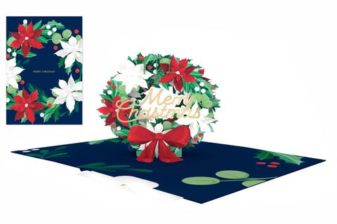 Origamo - Pop Up Christmas Card - Kirigami Collection - Garland
