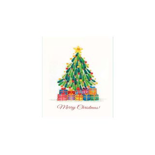 Origamo - Quilling Christmas Card - Filigrana Collection - Gifts under the Tree