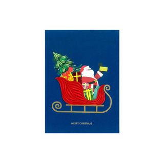Origamo - Quilling Christmas Card - Filigrana Collection - Santa's Sleigh