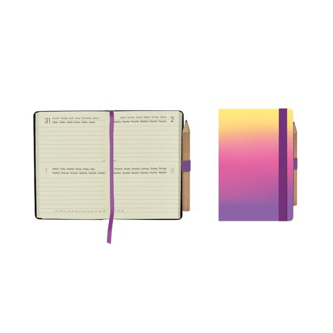 Legami - 2027 2-Day Diary - Mini - Sunset Vibes