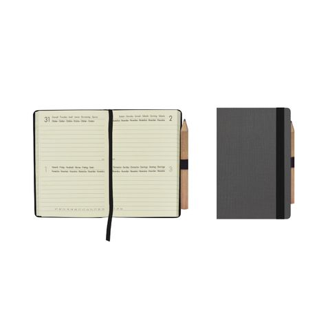 Legami - 2027 2-Day Diary - Mini - Black Suit