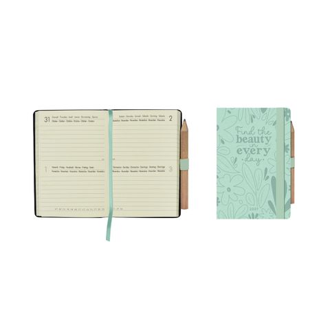 Legami - 2027 2-Day Diary - Mini - Botanic Garden