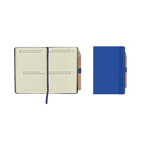 Legami - 2027 2-Day Diary - Mini - Eclectic Blue