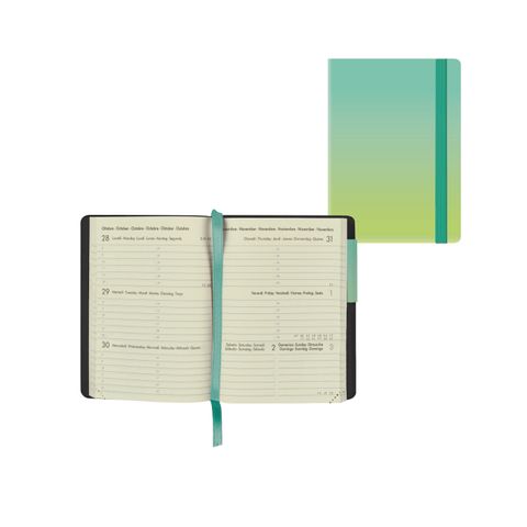 Legami - 2027 Weekly Diary - Mini - Shades of Green