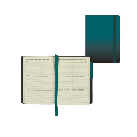 Legami - 2027 Weekly Diary - Mini - Deep Teal