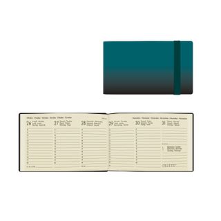 Legami - 2027 Weekly Horizontal Diary - Small - Deep Teal