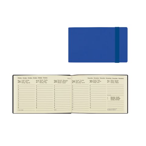 Legami - 2027 Weekly Horizontal Diary - Small - Eclectic Blue
