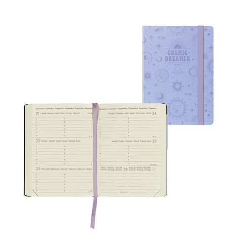 Legami - 2027 Weekly Diary - Small - Cosmic Lilac
