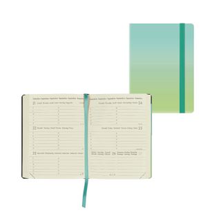 Legami - 2027 Weekly Diary - Small - Shades of Green