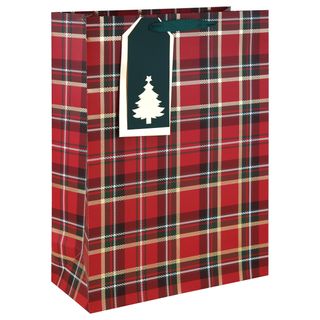 Eurowrap - Tartan - Extra Large Gift Bag