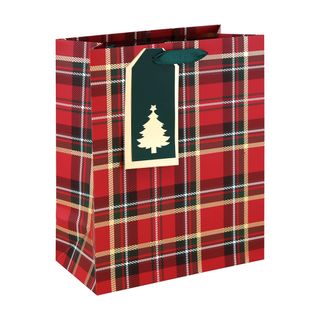 Eurowrap - Tartan - Large Gift Bag