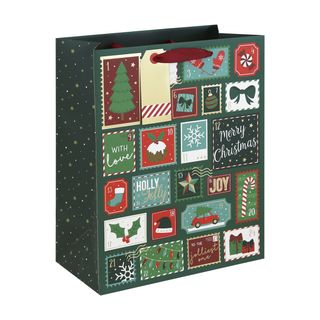 Eurowrap - Advent Stamps - Large Gift Bag