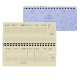 Legami - 2027 Weekly Desk Planner - Cosmic Lilac