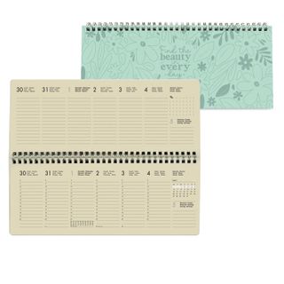 Legami - 2027 Weekly Desk Planner - Deep Teal