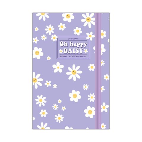 Legami - 2027 Photo Daily Diary - Small - Daisy Lilac