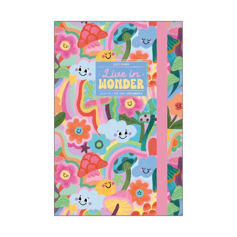 Legami - 2027 Photo Daily Diary - Small - Mushrooms