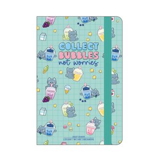 Legami - 2027 Photo Weekly Diary - Medium - Kitty Bubble Tea